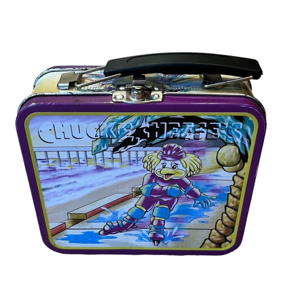Chuck E Cheese Helen Henny Vintage Tin Mini Lunchbox Collectors Item - Picture 3 of 9